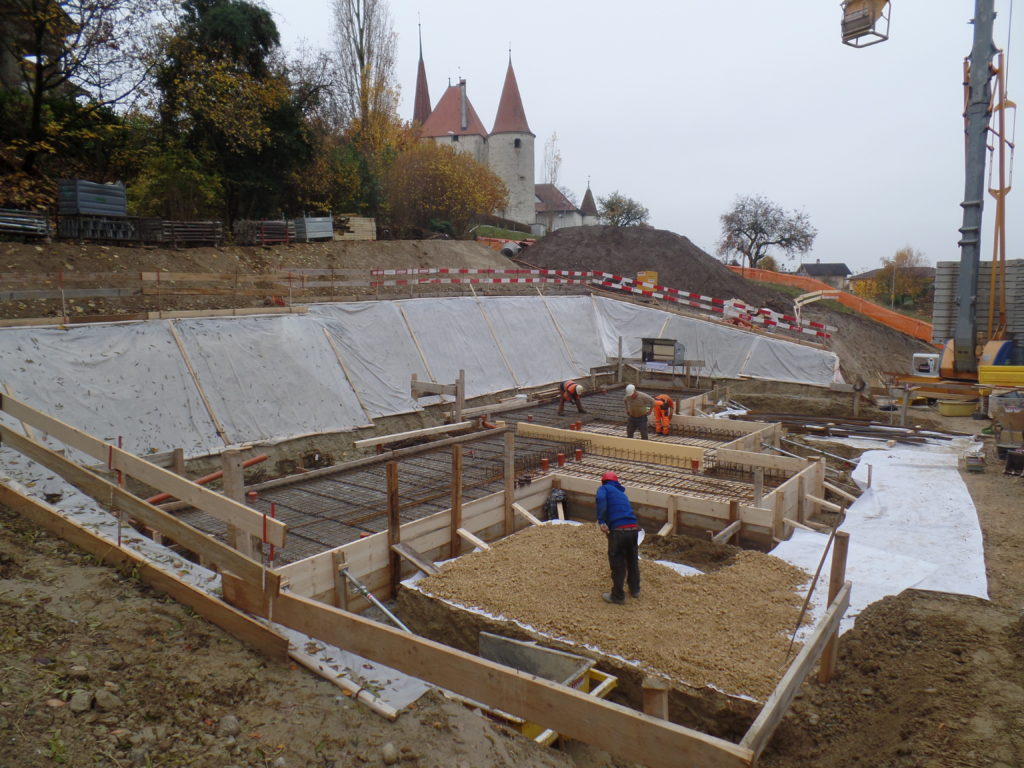 Construction d'une villa jumelle à Avenches